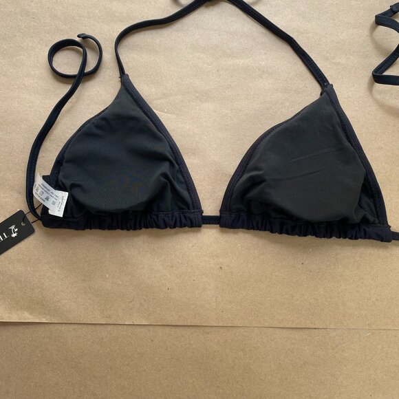 Tempt Me Black Triangle Bikini Top - Picture 6 of 8